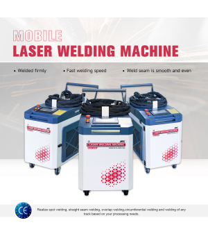 1000W 1500W 2000W 3000W Portable Laser Welding Machine Mobile Fiber Laser Metal Welder Machine